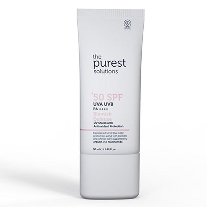 The Purest Solutions Anti-Aging Sunscreen SPF 50+ - Moisturizing Broad-Spectrum Protection for Sensitive Skin