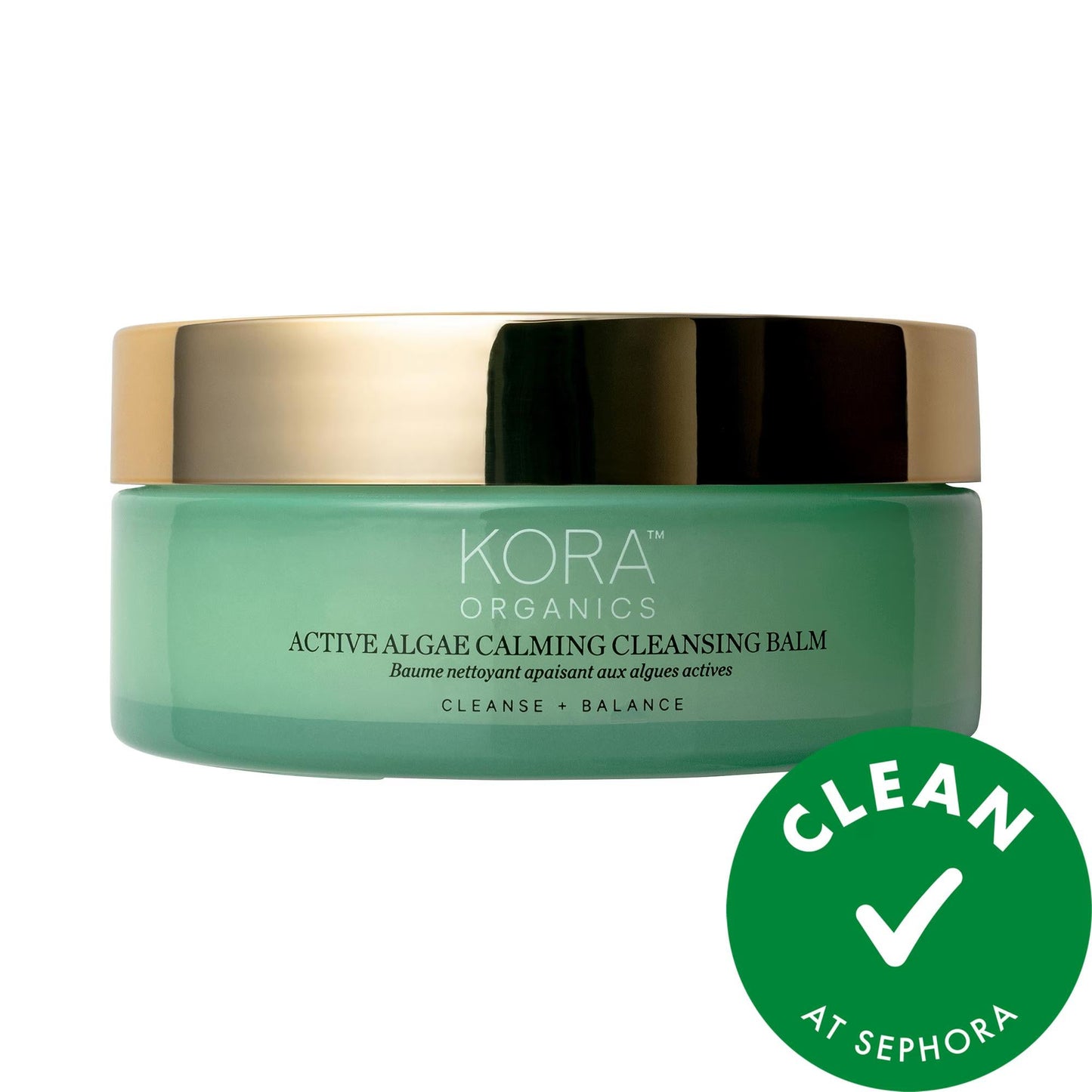 Active Algae Calming Cleansing Balm - Gentle Makeup Removal for Sensitive Skin, Vegan & Cruelty-Free