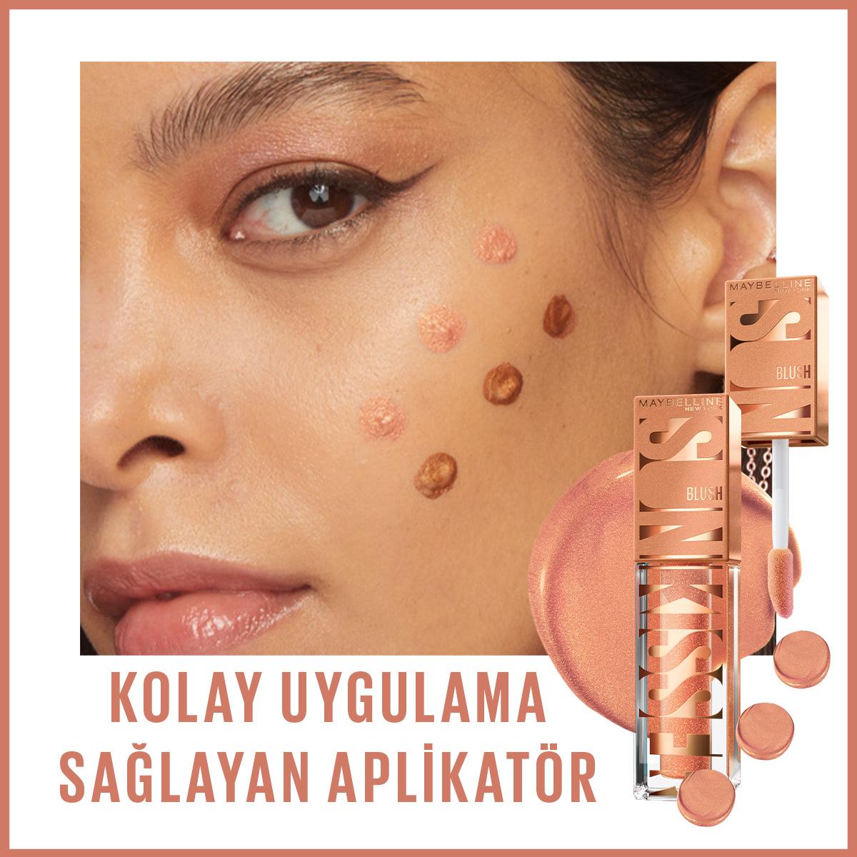 Maybelline New York Sunkisser Liquid Blush - Natural-Looking, 12-Hour Lasting, Vitamin E Enriched