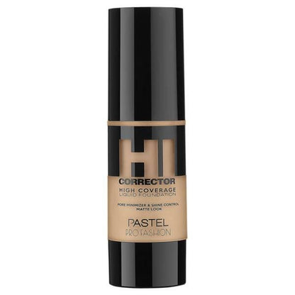 Pastel Liquid Foundation 406 - High Coverage Matte Finish Foundation for Flawless Skin