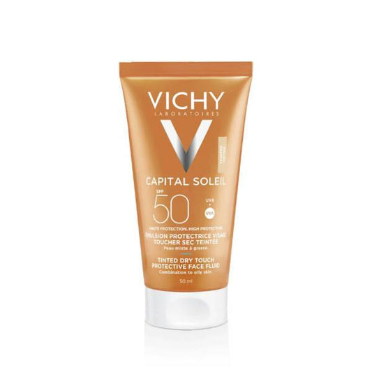 Vichy Vichy Capital Ideal Soleil BB Tinted Emulsion SPF50 Sunscreen - Waterproof, Hypoallergenic 50ml