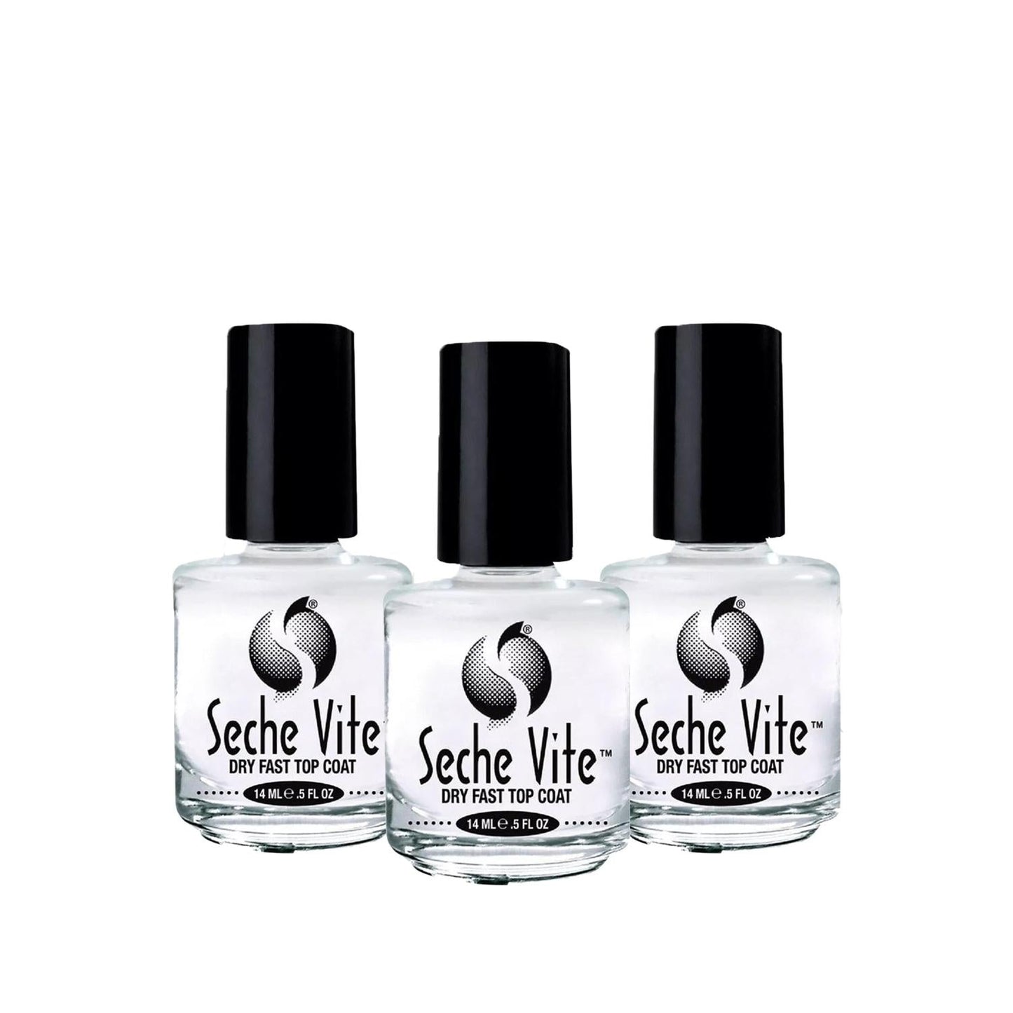 Seche Vite Dry Fast Top Coat for Shiny Nails 14 ml