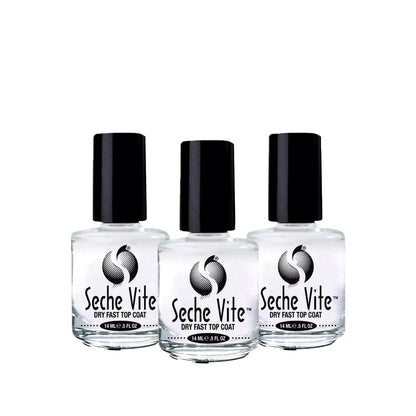 Seche Vite Dry Fast Top Coat for Shiny Nails 14 ml