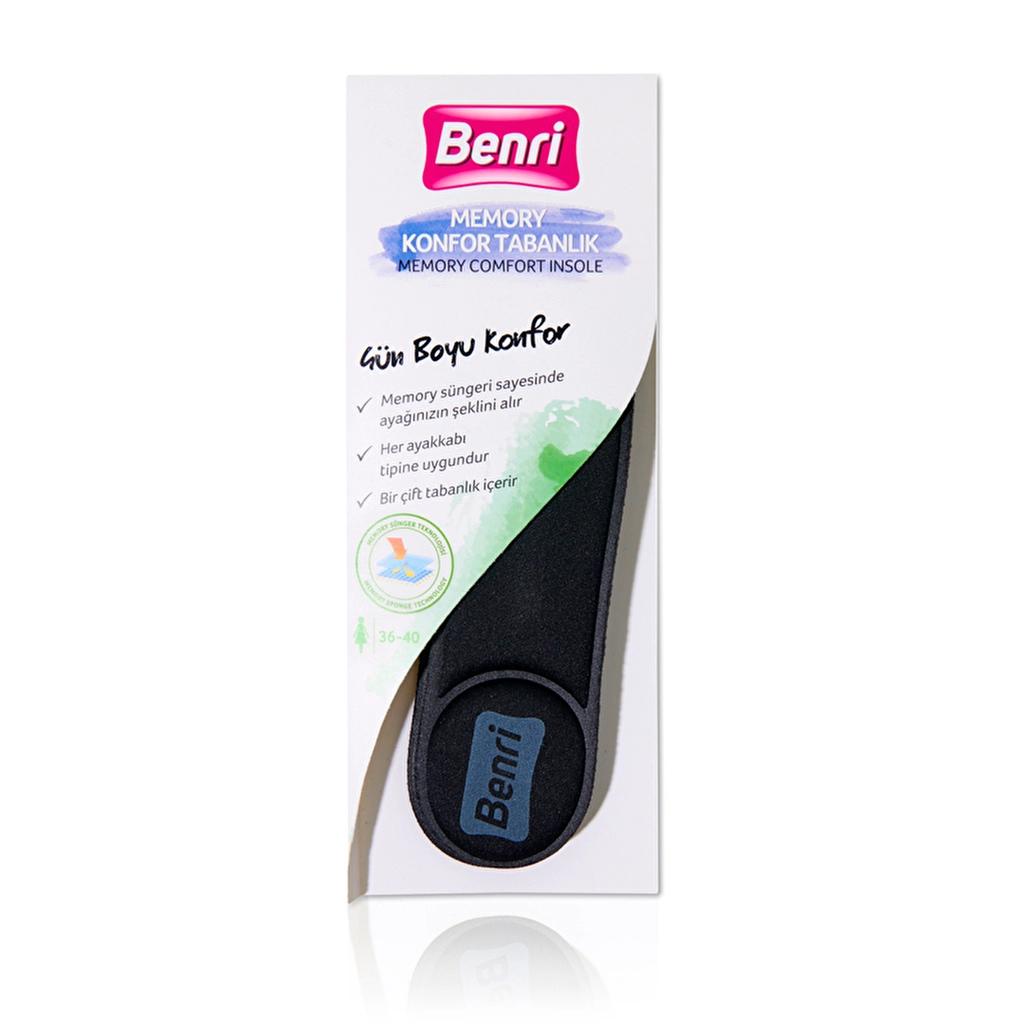 Benri Memory Foam Comfort Insoles for Women Size 36-40