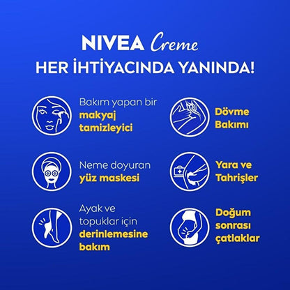 Nivea Moisturizing Hand and Body Cream - Intensive Hydration for Dry Skin, 5.07 fl oz