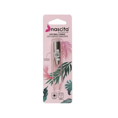 Nascita Lighted Tweezers for Precision Grooming 1 Count