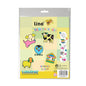 Lino Shrinking Art Paper 2-Pack (7.87 x 9.84 inches) - Unique Miniature Crafting for Kids & Adults