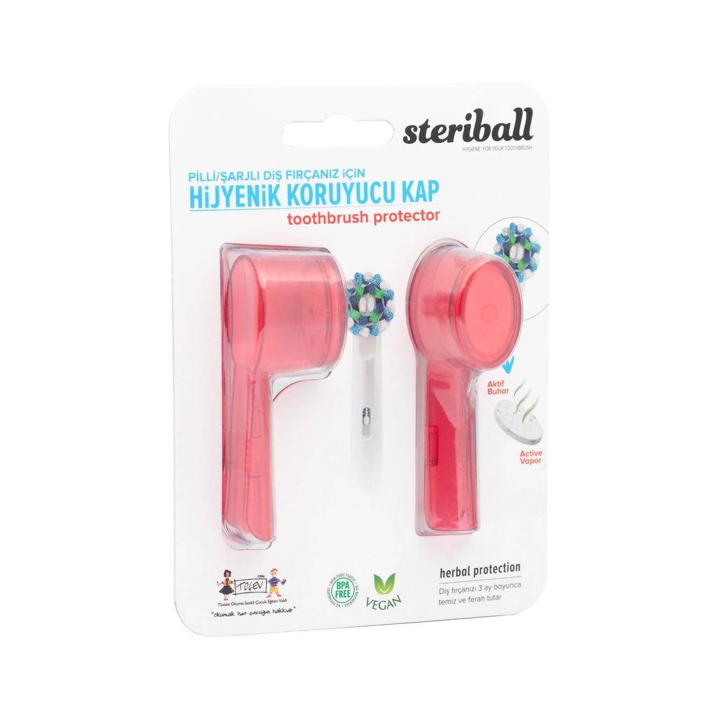 Steriball Electric Toothbrush Hygienic Protective Cover, Assorted