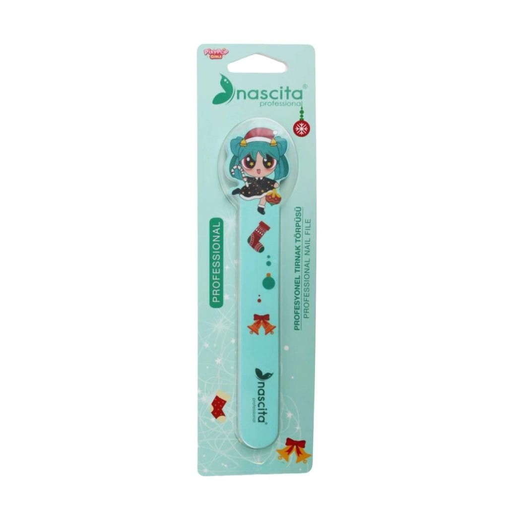 Nascita Pixy Pop Girls Green Paper Nail File for Smooth Nails