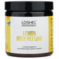 Loshel Body Peeling Limon 250 ml - Exfoliating Body Scrub with Shea Butter & Coconut Oil