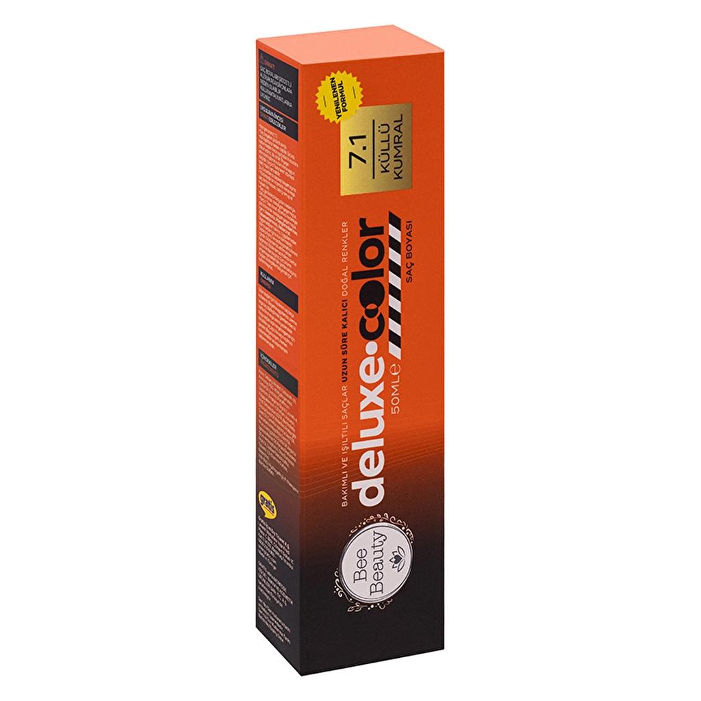 Bee Beauty Hair Color Cream 7.1 Ash Light Brown 50 ml