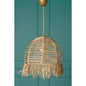 HMY Design Handmade Natural Avize Lamp - Unique Decorative Lighting with E27 LED Bulb Compatibility