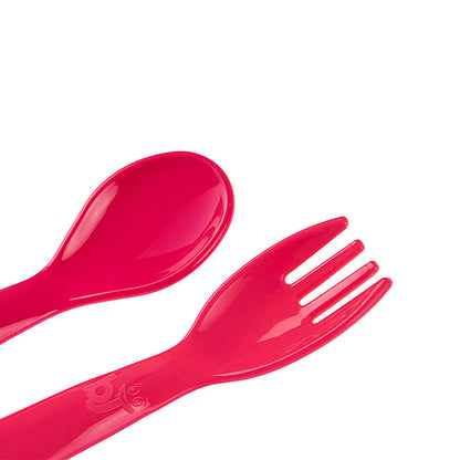Babyjem Baby Utensil Set - Soft Baby Cutlery & Dishwasher Safe Feeding Tools for Self-Feeding Infants