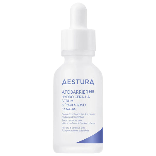 ATOBARRIER365 Hydro CERA-HA Ceramide + Hyaluronic Acid Face Serum - Dermatologist-Recommended Moisturizing Serum for Dry Skin, Fine Lines, and Wrinkles