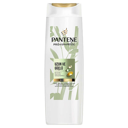 Pantene Pro-V Miracles: Hair Strengthening Shampoo for Breakage Reduction - Biotin & Pro-V Infused for Long, Strong, Damaged Hair Repair