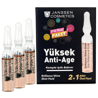 Janssen Cosmetics Luxury Anti-Age Ampoules for Smooth Skin 3-Pack