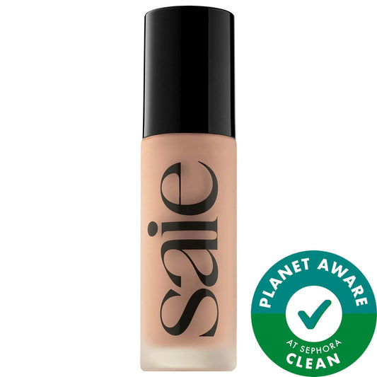 Glowy Skin Tint Foundation with Hyaluronic Acid - Vegan, Hydrating Makeup for Natural Finish