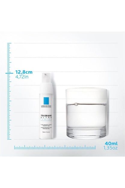 La Roche Posay Toleriane Dermallargo Fluide Nemlendirici Moisturizing Cream - Fragrance-Free, Hypoallergenic, 1.35 fl oz