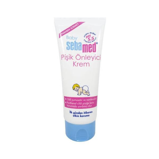 Sebamed Baby Nappy Cream 100ml - Gentle pH 5.5 Nappy Rash Cream for Sensitive Skin