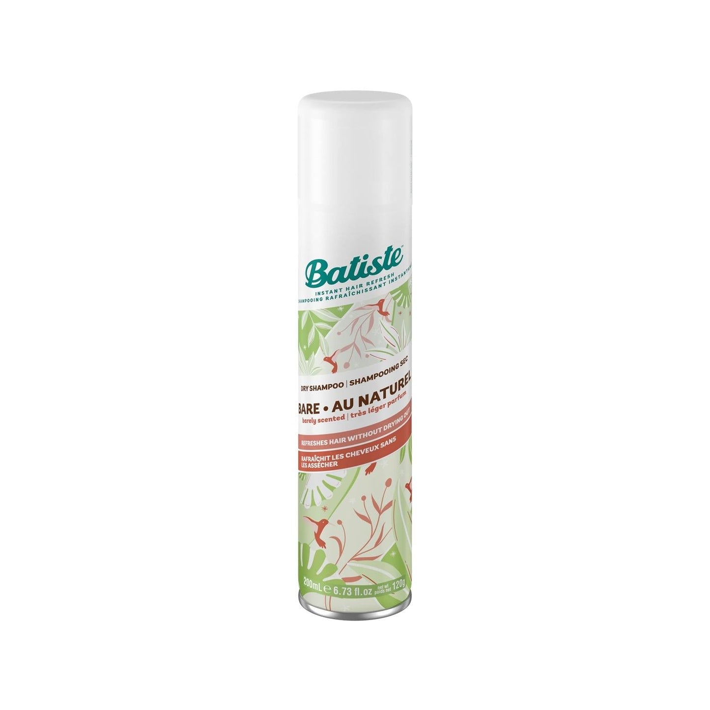 Batiste Bare Dry Shampoo 200ml - Convenient Hair Refreshment