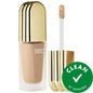 Face Flex Concealer & Foundation: Medium Coverage, Natural Finish, Long-Lasting & Crease-Resistant - Brightens, Hydrates, Depuffs with Caffeine & Hyaluronic Acid
