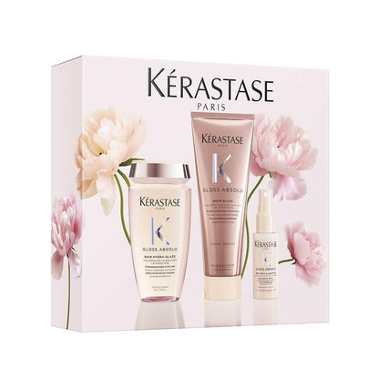 Kerastase Gloss Absolu Trio Spring Set for Color-Treated Hair