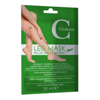Claderm Clay Olive Leg Mask for Smooth Skin 30 ml