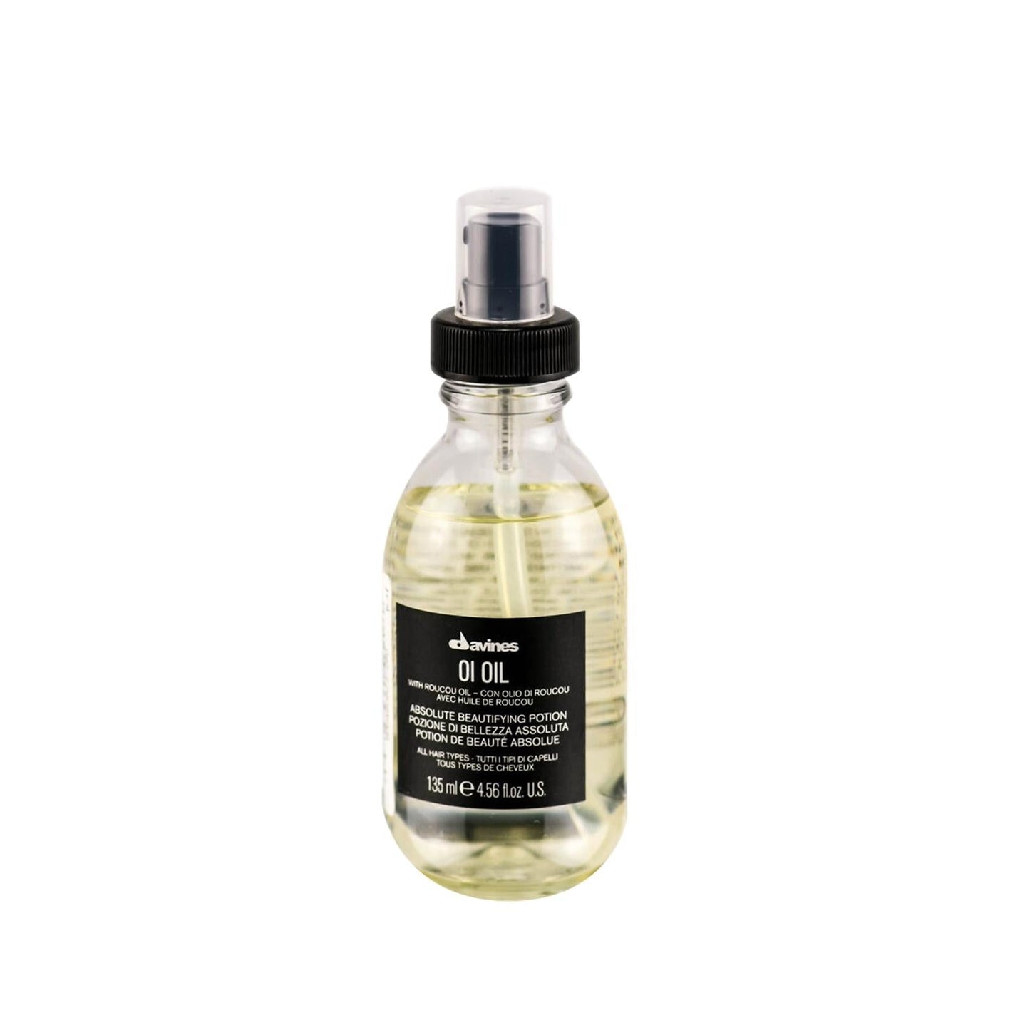 Davines OI/OIL Hair Elixir for All Hair Types - 4.56 fl oz Nourishing Hair Serum