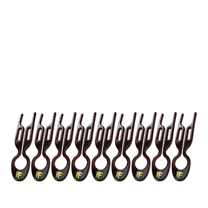 Fiona Franchimon No. 1 Hairpin Brown Hair Pins 9 Count