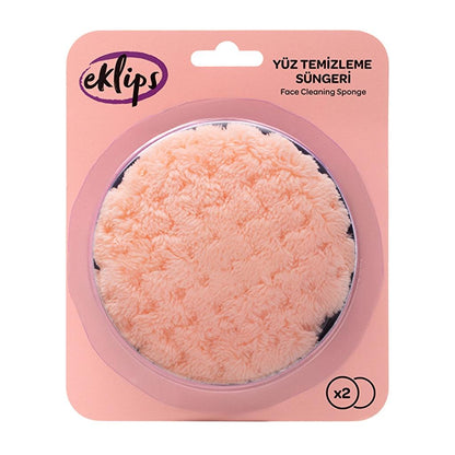 Eklips Face Cleansing Sponge for Gentle Exfoliation