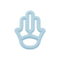 OiOi Baby Silicone Teether - Mineral Blue, Safe & Effective Teething Relief for Infants
