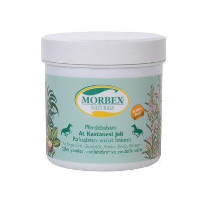 Morbex Herbal Massage Gel with Eucalyptus & Arnica - 8.45 fl oz Natural Relief for Muscle Tension