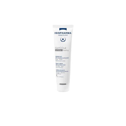 Isis Pharma Glyco-A 25% Glycolic Acid Anti-Aging Night Cream for Smoother Skin - 1.01 fl oz