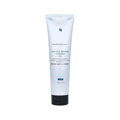 Skinceuticals Glycolic Renewal Cleanser Gel - Gentle Exfoliating Skincare for Sensitive Skin - 5.07 fl oz