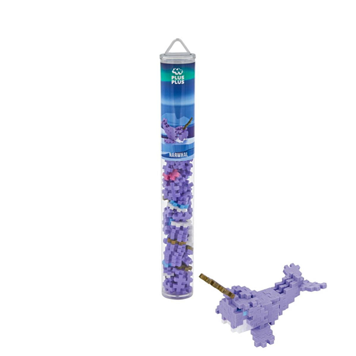 Plus Plus Construction Toy, Creative Building Set with 100 Pieces - Danish Made Educational Toy for Kids