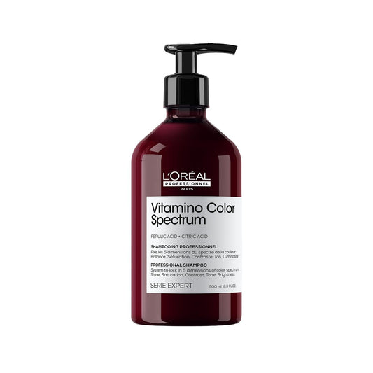Loreal Professionnel Vitamino Color Shampoo: Anti-Fade Protection for Color-Treated Hair, Vibrant Color Lock, Professional Grade, 500ml