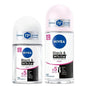 Nivea Black&White Women's Roll-on Deodorant - Long-lasting Anti-perspirant Protection, Dermatologically Tested, Anti-stain Formula