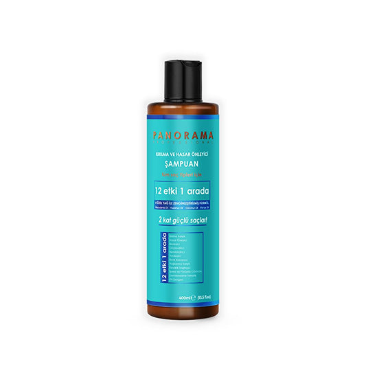 Panorama Professional Hair Care Shampoo - Anti-Breakage, Nourishing, and Damage Repair Shampoo for Damaged Hair