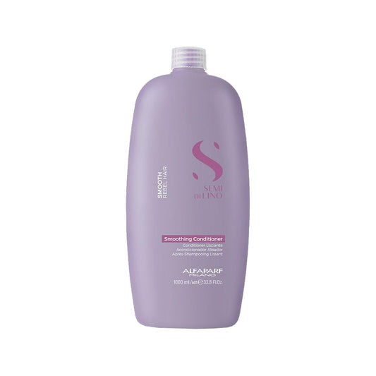 Alfaparf Semi Di Lino Smooth Smoothing Hair Cream 1000ml - Professional Hair Care for Smooth, Frizz-Free Hair