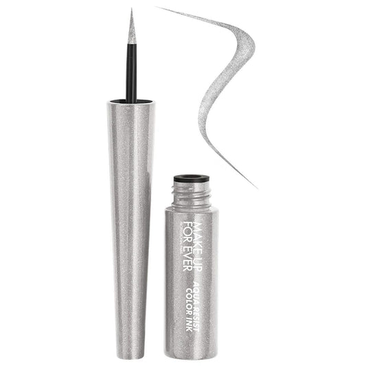 Aqua Resist Waterproof Liquid Eyeliner - Precise, Smudge-Proof, Safe for Sensitive Eyes