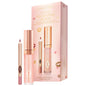 Charlotte Tilbury Mini Lip Gloss + Lip Liner Set: Iconic Nude & Pillow Talk - Fuller Lips, High-Shine, Non-Sticky, Cruelty-Free