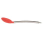 Lia Heat Resistant Silicone Kitchen Spoon - Stainless Steel Core, Easy Clean Cooking & Serving Utensil, Red - 13.39 inches