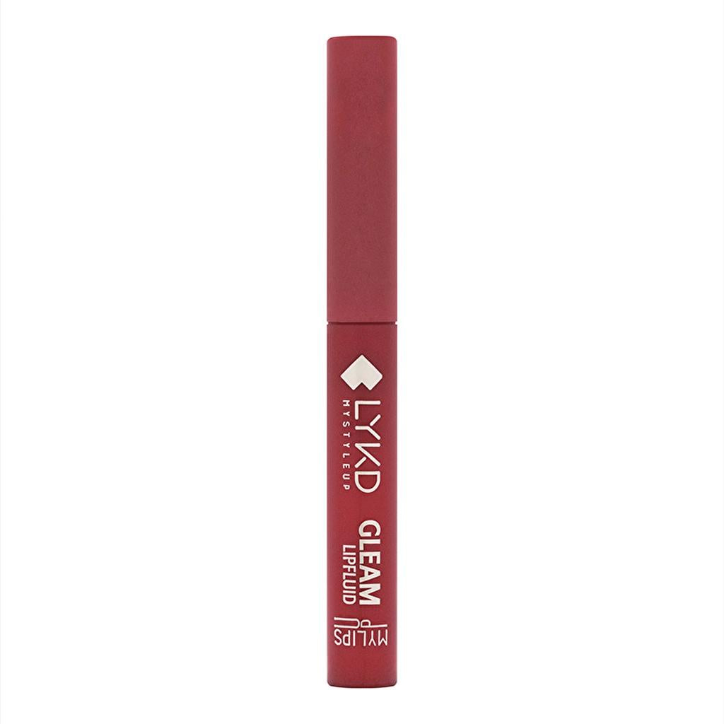 LYKD Gleam Lip Fluid High-Shine Gloss in 585 Rosy Mauve