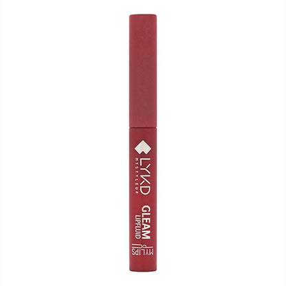 LYKD Gleam Lip Fluid High-Shine Gloss in 585 Rosy Mauve