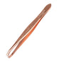 Nascita Bronze Narrow Tip Tweezers 55 for Precision Grooming