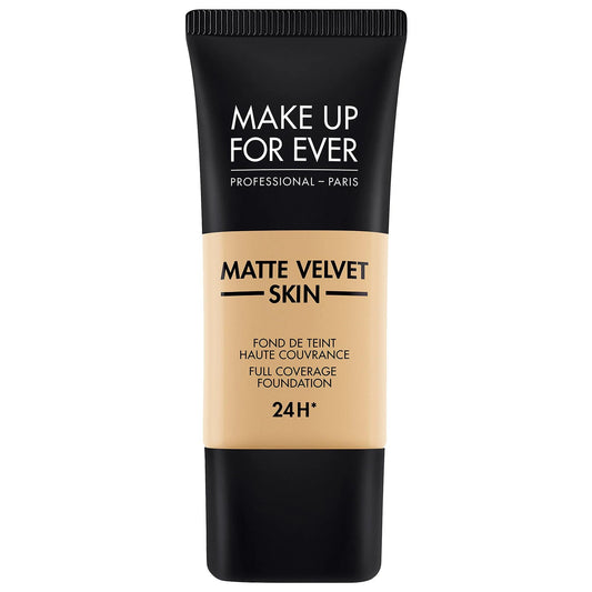 Matte Velvet Skin: Full Coverage Waterproof Foundation | 24H Wear, Oil Control, Flawless Velvet-Matte Finish for Oily & Combination Skin