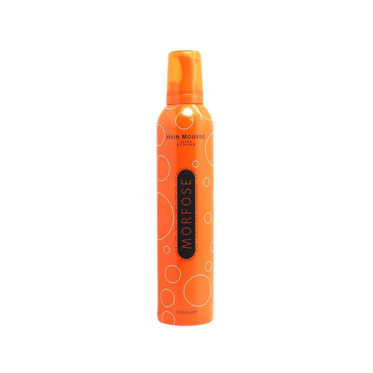 Morfose Ultra Strong Orange Hair Mousse 350ml - Strong Hold Styling for Lasting Hairstyles