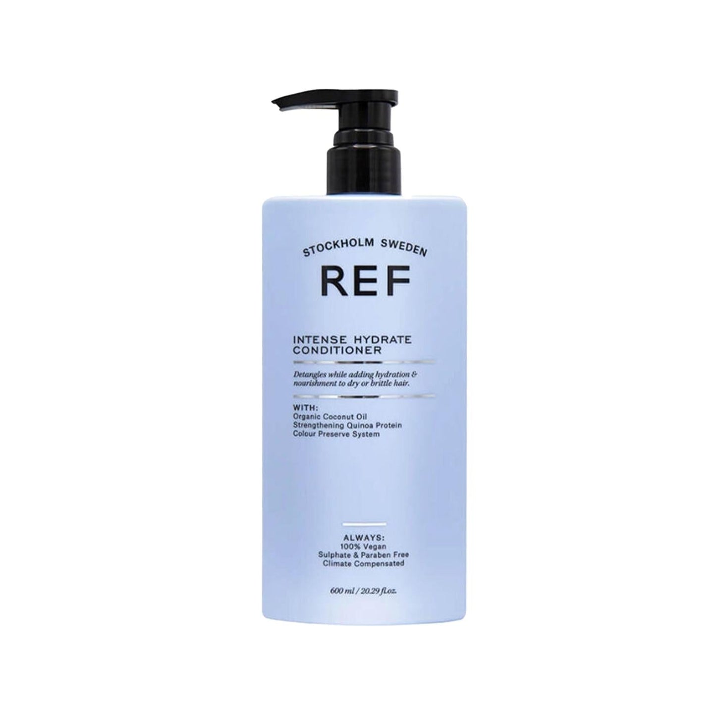REF Intense Hydrate Hydrating Hair Cream for Dry Hair - 600ml Moisturizing Hair Care Product