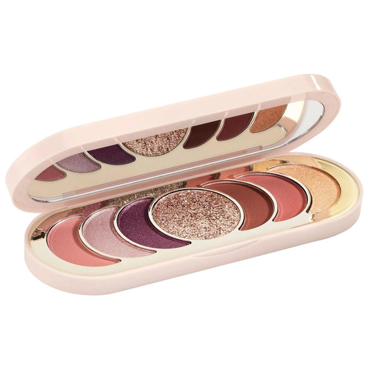 Give Yourself Grace: Selena Gomez Eyeshadow Palette | Rosy, Vegan, Cruelty-Free - Long-Lasting, Blendable Matte, Metallic & Glitter Shades