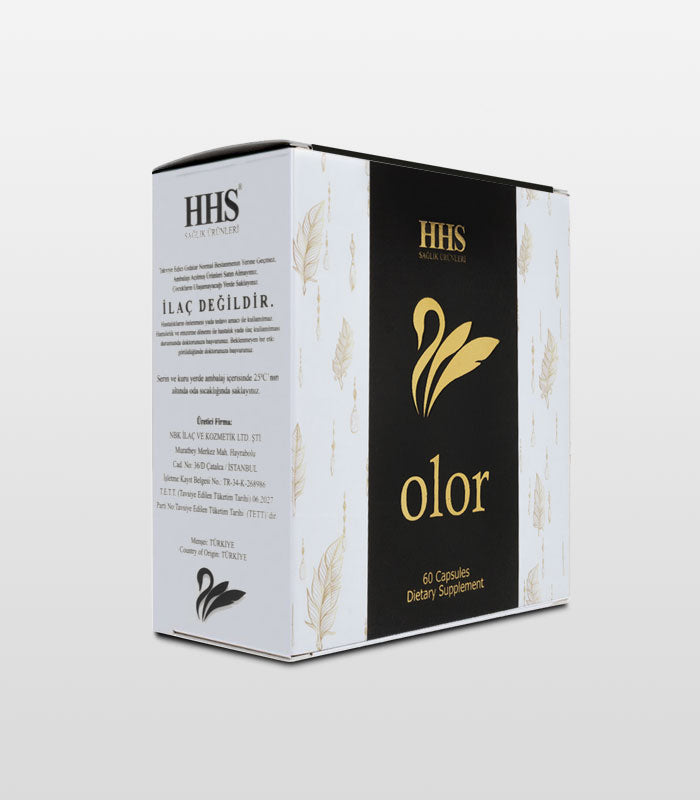 HHS Olor Herbal Diet Capsules – 60 Capsules | Matcha, Green Tea & L-Carnitine | Daily Energy Support